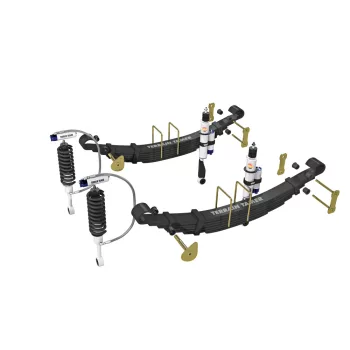   Terrain Tamer felfüggesztés készlet PRO lengéscsillapítókkal emelés +40mm +100kg terhelésig elöl +300kg terhelésig hátul Ford Ranger PX3 2018->-> szintszabályzás nélküli modellek