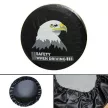 Snake4x4 Spare wheel Blanket With an eagle pattern