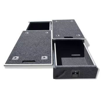   Snake4x4 universal drawer pull-outs with 2 mobile shelf 100x97x30