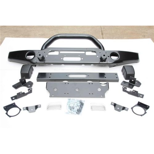 Snake4x4 Steel front bumber with winch plate for Jeep Wrangler JK (2007-)