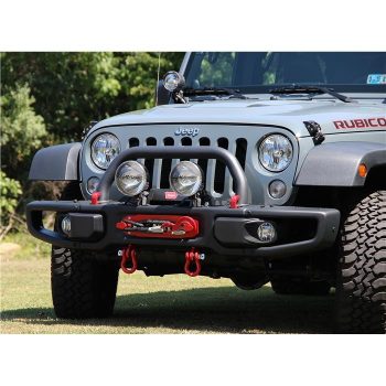   Snake4x4 front steel bumper with winch plate Jeep Wrangler JK (2007-2018)