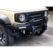 Snake4x4 front steel bumper with winch plate Suzuki Jimny 2018-