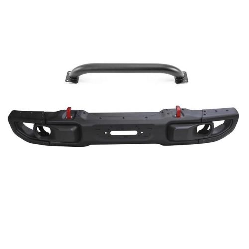 Snake4x4 Front Steel Bumper with Winch Plate Tubing Jeep Wrangler JL 2018+