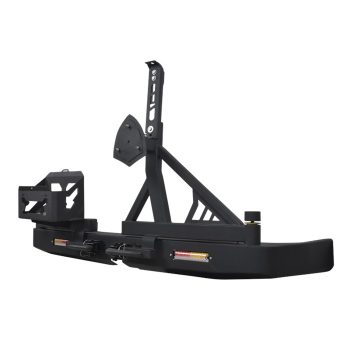   Snake4x4 rear steel bumper with spare wheel holder Toyota Landcruiser 120
