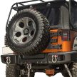 Snake4x4 rear steel bumper with towing eye Jeep Wrangler JK 2007-