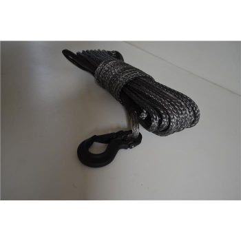 Snake4x4 syntetic rope 9,5mmx28m with black hook
