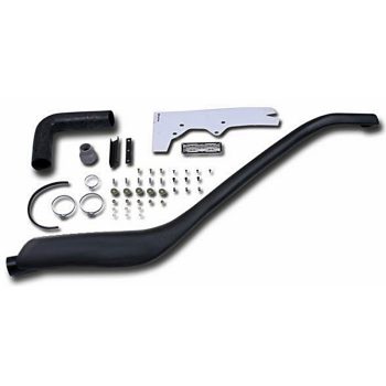   Snake4x4 Šnorchl / zvýšené sání pro - Nissan Navara D21, Nissan Terrano I 1992-2006, 2.7 TD diesel left side