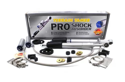 Terrain Tamer lengéscsillapító külső tartályos állítható PRO széria hátsó szett +50mm Toyota Landcruiser FJ FZJ HDJ HZJ 80 HZJ 81 FZJ HZJ 105
