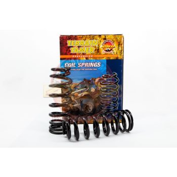   Terrain Tamer Coils spirálrugó első benzin motor +40mm +30Kg Diesel motor szabvány magasság Progresszív Mitsubishi Pajero III IV 2000->