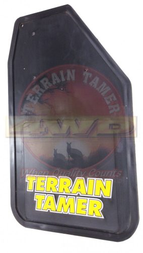Terrain Tamer Mud Flap Pair Large 19" X 11"