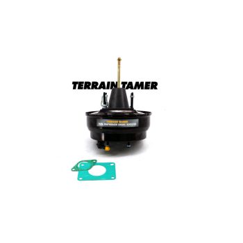   Terrain Tamer 30%-al erősített fékrásegítő rendszer ABS nélküli modellekehez Twin Diaphragm Booster 30% Increased Braking without ABS Toyota Landcruiser VDJ 76 78 79 2007-2012