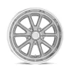   Alumínium felni 17x7 ET1 5x114.3 U111 Rambler Matte GUN Metal Machined US Mags