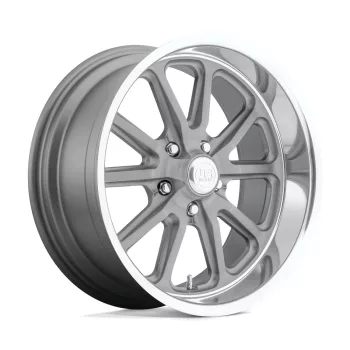  Alumínium felni 18x8 ET1 5x114.3 U111 Rambler Matte GUN Metal Machined US Mags