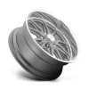   Alumínium felni 18x8 ET1 5x127 U111 Rambler Matte GUN Metal Machined US Mags