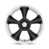   Alumínium felni 18x8 ET2 5x114.3 VN338 Boss TT Textured Black W/ Diamond CUT LIP American Racing
