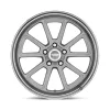   Alumínium felni 18x8 ET0 5x114.3 VN510 Draft Vintage Silver W/ Diamond CUT LIP American Racing