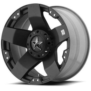   Alu disky 17x8 ET35 6x139,7/6x114.3 XD775, matné, černé, Rockstar Matte Black XD Series