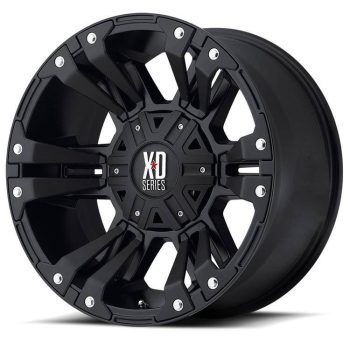   Alu disky 17x9 ET30 6x114.3 XD822 Monster II Matte Black XD Series