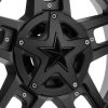   XD alu disky 20x9 ET18 6x114.3 XD827 Rockstar III Black Matte