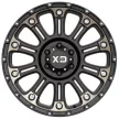 Alumínium felni 17x9 ET18 6x135  XD829 Hoss II Satin Black/Machined Dark Tint XD Series
