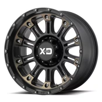   Alumínium felni 17x9 ET18 6x139,7 XD829 Hoss II Satin Black/Machined Dark Tint XD Series