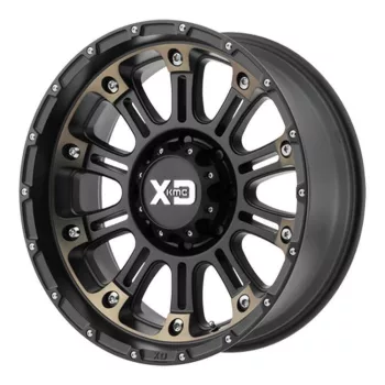   Alumínium felni 18x9 ET18 8x165.1 XD829 Hoss II Satin Black/Machined Dark Tint XD Series