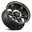 Alumínium felni 20x10 ET-18 6x139,7 XD840 Spy II Satin Black/Dark Tint XD Series