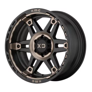   Alumínium felni 20x9 ET0 5x127 XD840 Spy II Satin Black/Dark Tint XD Series