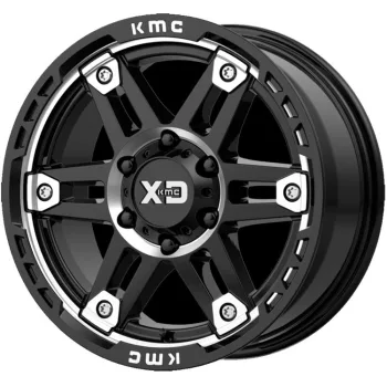   Alumínium felni 20x9 ET0 6x139,7 XD840 Spy II Satin Black/Dark Tint XD Series