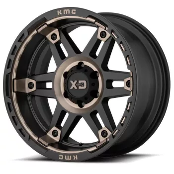   Alumínium felni 17x8 ET18 6x139,7 XD840 Spy II Satin Black/Dark Tint XD Series