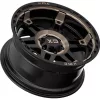   Alumínium felni 17x8 ET18 6x139,7 XD840 Spy II Satin Black/Dark Tint XD Series