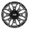   Alumínium felni 20x9 ET0 6x139,7 XD841 Boneyard Gloss Black Milled XD Series