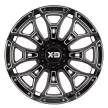 Alumínium felni 18x9 ET0 5x127 XD841 Boneyard Gloss Black Milled XD Series