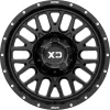   Alumínium felni 20x9 ET0 5x127/5x139.7 XD842 Snare Satin Black XD Series