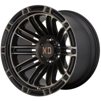   Alumínium felni 20x9 ET0 5x127 XD847 Double Deuce Satin Black/Dark Tint XD Series