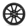 Alumínium felni 22x10 ET12 6x139,7 XD847 Outbreak Gloss Black Milled XD Series