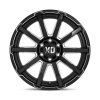   Alumínium felni 20x9 ET30 6x114.3 XD847 Outbreak Gloss Black Milled XD Series