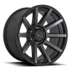   Alumínium felni 20x9 ET18 8x165.1 XD847 Outbreak Satin Black W/ Gray Tint XD Series