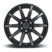 Alumínium felni 16x8 ET10 6x114.3 XD847 Outbreak Satin Black W/ Gray Tint XD Series