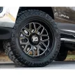 Alumínium felni 22x10 ET-18 6x139,7 XD849 Grenade 2 Gloss Black Milled XD Series