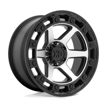   Alloy Wheel 20x10 ET-18 6x139.7 XD862 Raid Satin Black Machined XD Series