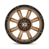   Alumínium felni 20x9 ET18 5x127 XD863 Matte Bronze W/ Black LIP XD Series