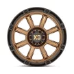 Alumínium felni 20x9 ET18 6x139,7 XD863 Matte Bronze W/ Black LIP XD Series