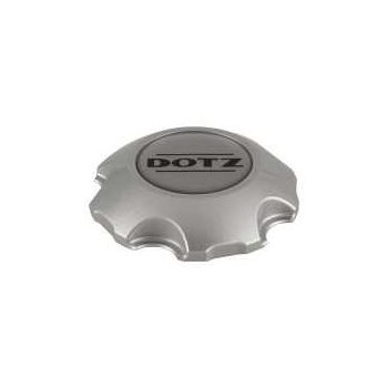 DOTZ zárt műanyag felni kupak logóval - ezüst - 22mm